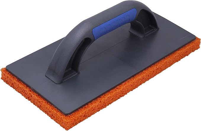 REFINA Medium Grain Rubber Sponge Float for Plastering, Rendering & Cement - 11 x 5.5" (280 x 140mm)
