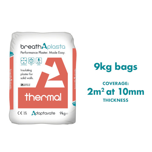 ADAPTAVATE Breathaplasta Thermal – Lime Plaster